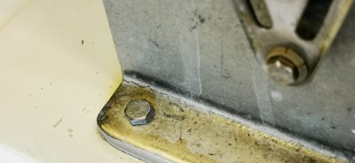 Steuerboard hinten