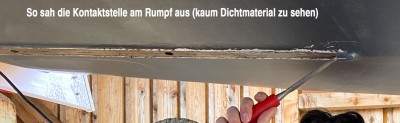 Kontaktfläche nach Ausbau